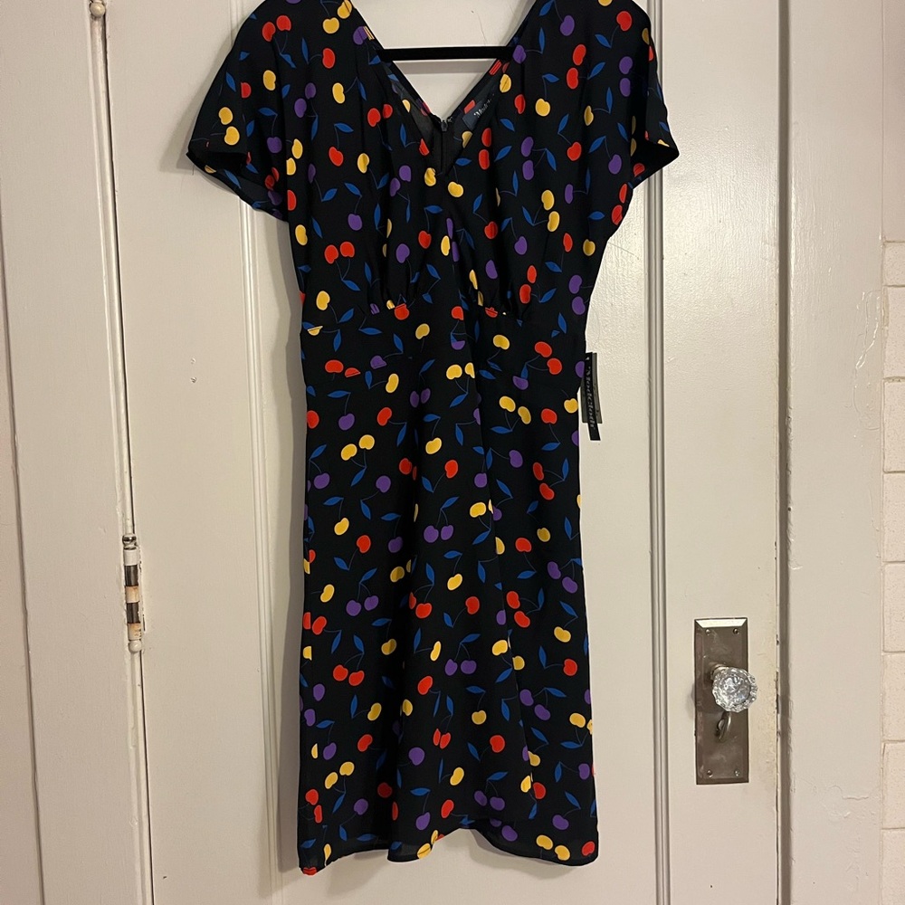Modcloth:Cherry Midi Dress